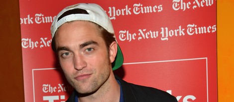 Robert Pattinson en la promoción de 'Cosmopolis'