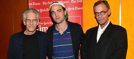 Robert Pattinson, David Cronenberg y David Carr