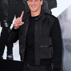 Ryan Lochte en el estreno de 'Los Mercenarios 2' en Los Ángeles