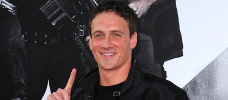 Ryan Lochte en el estreno de 'Los Mercenarios 2' en Los Ángeles