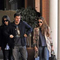 Dani Martín y Huga Rey paseando por Madrid