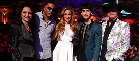 Gloria Estefan, Nelly, Allison Hagendorf, Joe Jonas y John Rich 