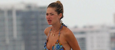 Doutzen Kroes presume de cuerpazo durante sus vacaciones en Miami