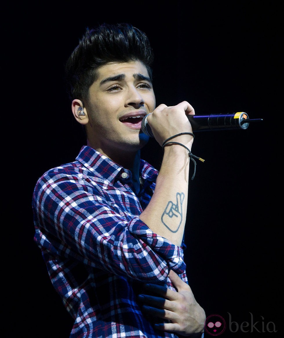 Zayn Malik en concierto en St. James en el 2012