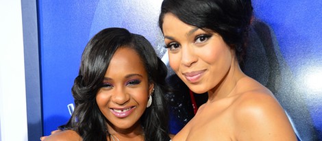 Jordin Sparks y Bobbi Kristina en el estreno de 'Sparkle' en Los Ángeles