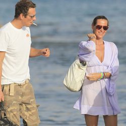 Los hermanos Alejandra y Joaquín Prat disfrutan del verano en Ibiza