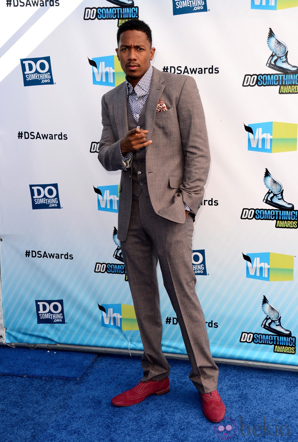 Nick Cannon en la entrega de los premios Do Something 2012