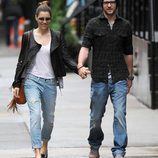 Justin Timberlake y Jessica Biel paseando por Nueva York