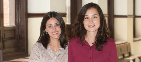 Macarena García y Nadia de Santiago en la presentación de 'Niños robados'