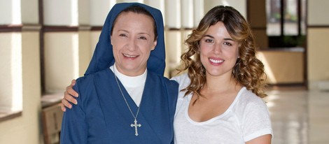 Blanca Portillo y Adriana Ugarte en la presentación de 'Niños robados'