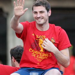 Iker Casillas, el portero de la Selección Española de Fútbol