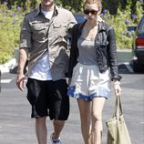 Justin Timberlake y Jessica Biel paseando por Los Ángeles