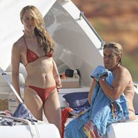 Sofía Mazagatos y Chelo García Cortés durante sus vacaciones en Ibiza