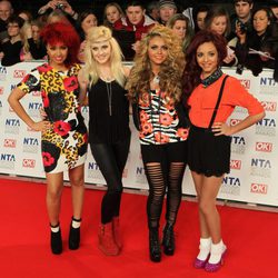 El grupo Little Mix en los National Television Awards 2012