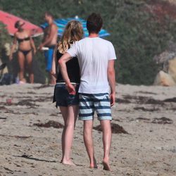 Emma Stone y Andrew Garfield en Malibu