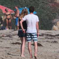 Emma Stone y Andrew Garfield en Malibu