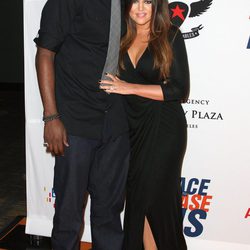 Khloe Kardashian y su marido Lamar Odom