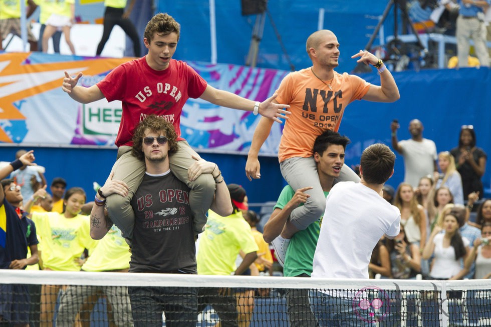 The Wanted en el US Open 2012