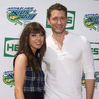 Carly Rae Jepsen y Mathew Morrison en el US Open 2012