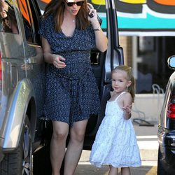 Jennifer Garner con su hija Seraphina Affleck en Los Ángeles