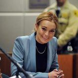 Lindsay Lohan declarando en la corte de Los Ángeles