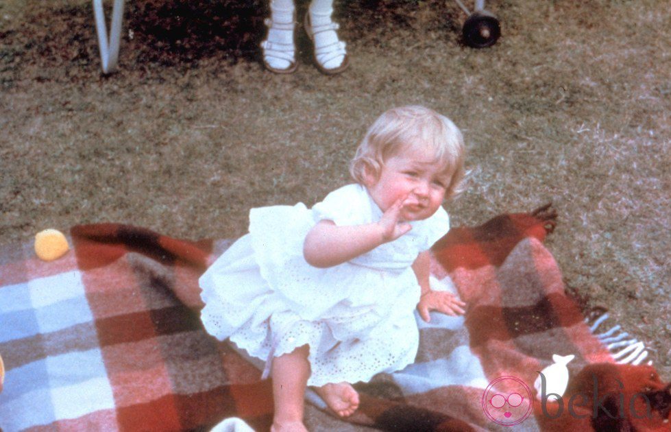 Lady Di cuando era pequeña