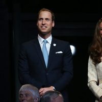 Los Duques de Cambridge en la apertura de los Juegos Paralímpicos de Londres 2012