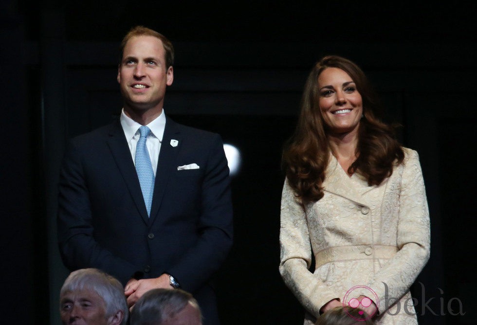 Los Duques de Cambridge en la apertura de los Juegos Paralímpicos de Londres 2012