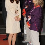 Kate Middleton en la ceremonia de apertura de los Juegos Paralímpicos de Londres 2012