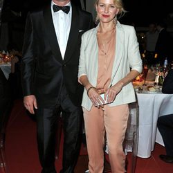 Liev Schreiber y Naomi Watts en la fiesta posterior a la apertura de la Mostra de Venecia 2012