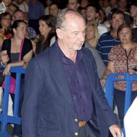 Rodrigo Rato en el partido de la Supercopa 2012 entre el Madrid y el Barça