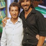 Pablo Motos y Santi Millán en la presentación de la nueva temporada de 'El Hormiguero'