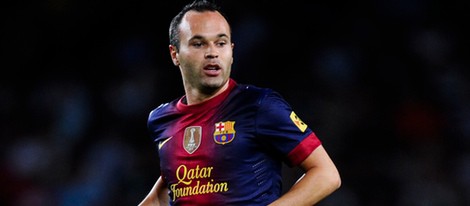 El futbolista Andrés Iniesta 