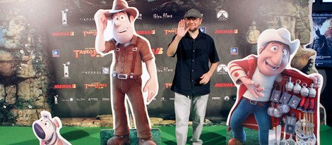 Santiago Segura en el estreno de 'Las aventuras de Tadeo Jones'