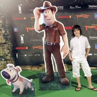 Daniel Avilés en el estreno de 'Las aventuras de Tadeo Jones'