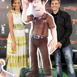 Michelle Jenner y José Mota en el estreno de 'Las aventuras de Tadeo Jones'