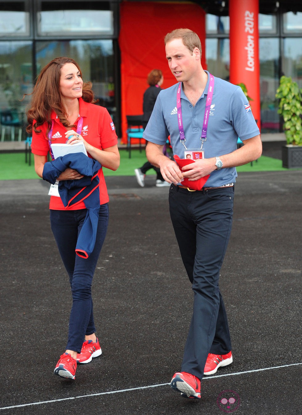 Los Duques de Cambridge en los Juegos Paralímpicos de Londres 2012