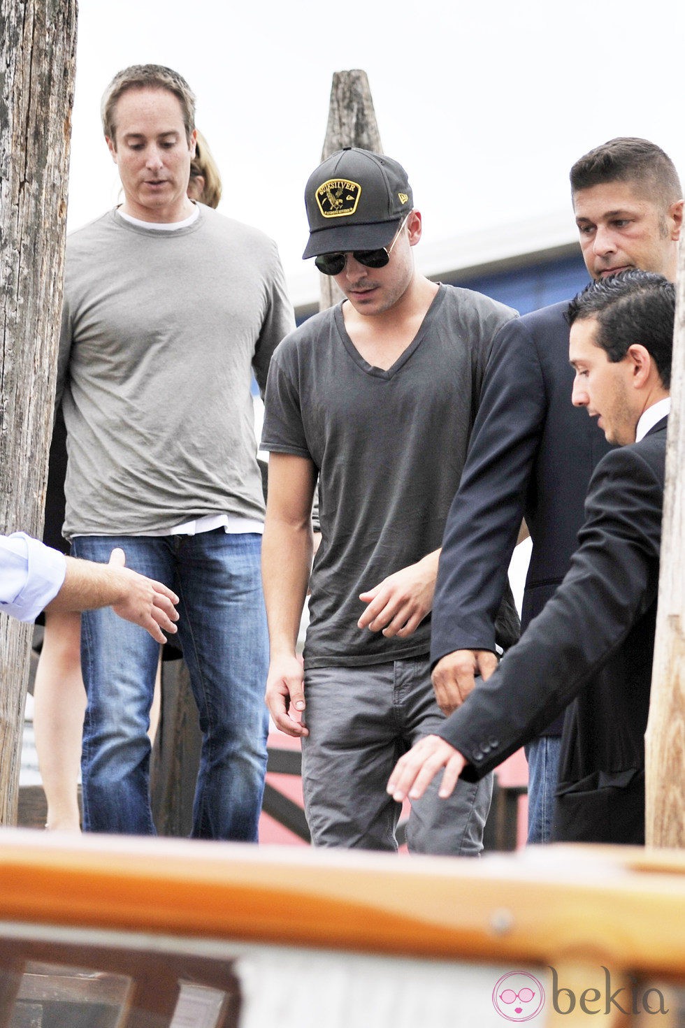 Zac Efron a su llegada a la Mostra de Venecia 2012