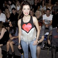 Pilar Rubio en el front row de Carlos Díez y María Escoté en la Fashion Week Madrid