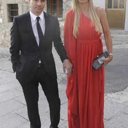 Belén Esteban y Fran Álvarez en la boda de Toño Sanchís