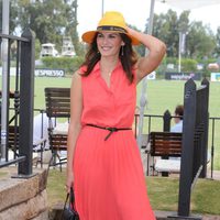 Fabiola Martínez en el Torneo Internacional de Polo de Sotogrande