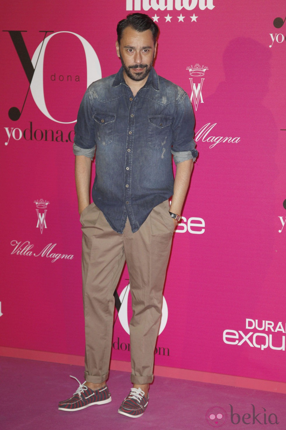 Juanjo Oliva en la fiesta Yo Dona de la Fashion Week Madrid