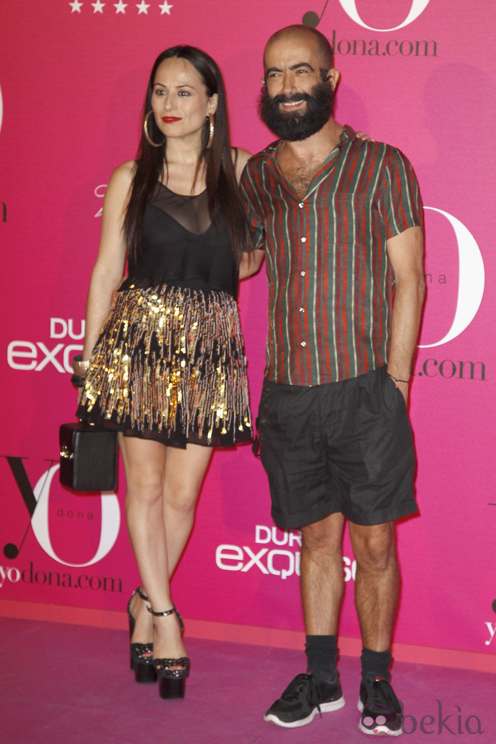 Carlos Díez y María Escoté en la fiesta Yo Dona de la Fashion Week Madrid