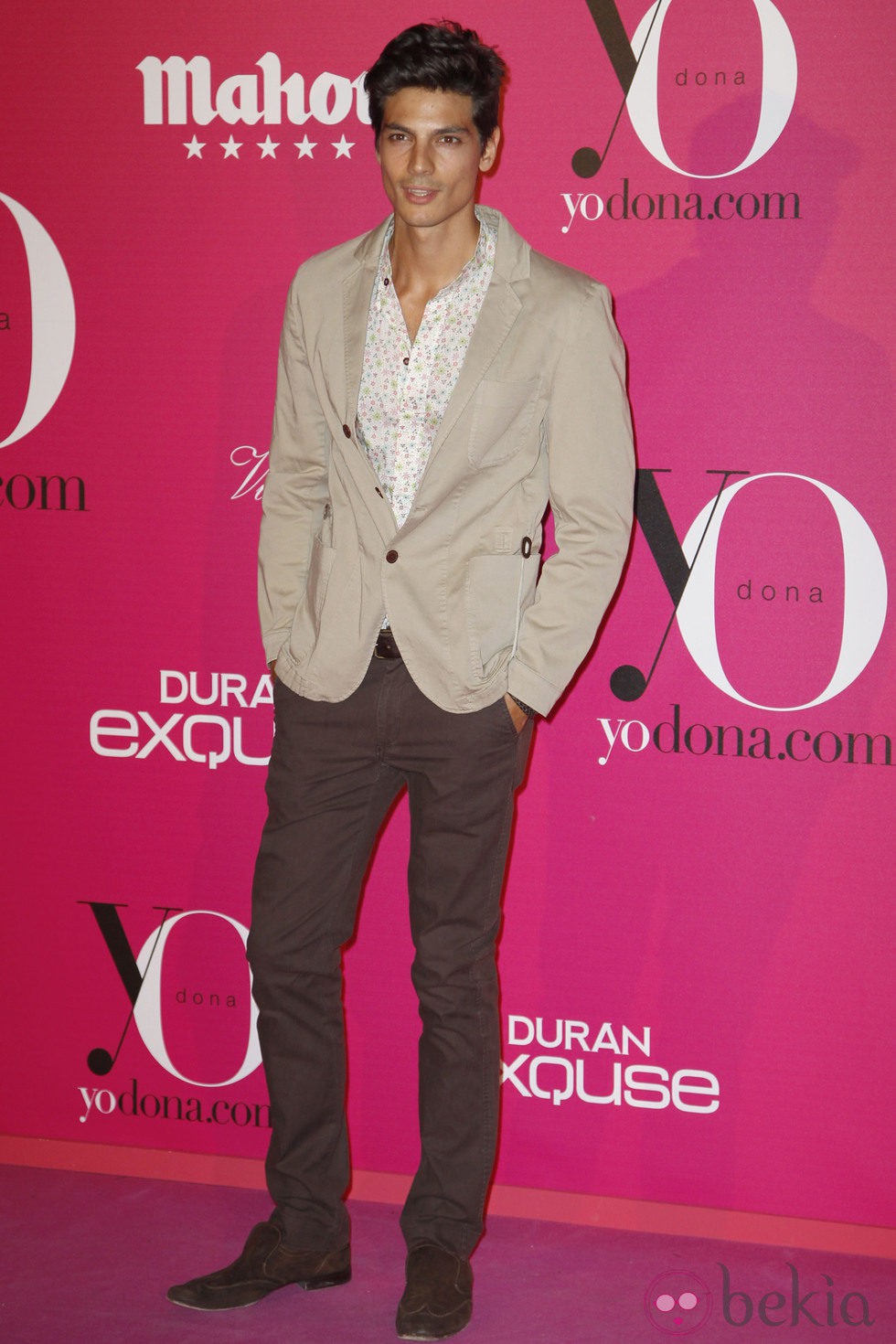 Javier de Miguel en la fiesta Yo Dona de la Fashion Week Madrid