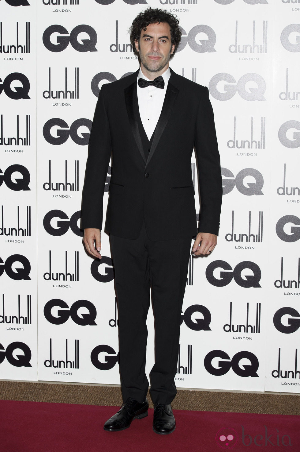 Sacha Baron Cohen en los Premios GQ Hombres del Año 2012 en Londres