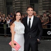 Kelly Brook y Thom Evans en los Premios GQ Hombres del Año 2012 en Londres