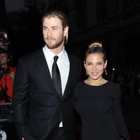 Elsa Pataky y Chris Hemsworth en los Premios GQ Hombres del Año 2012 en Londres