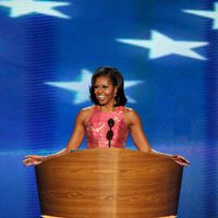 Michelle Obama pronuncia el discurso de la Convención Demócrata septiembre 2012