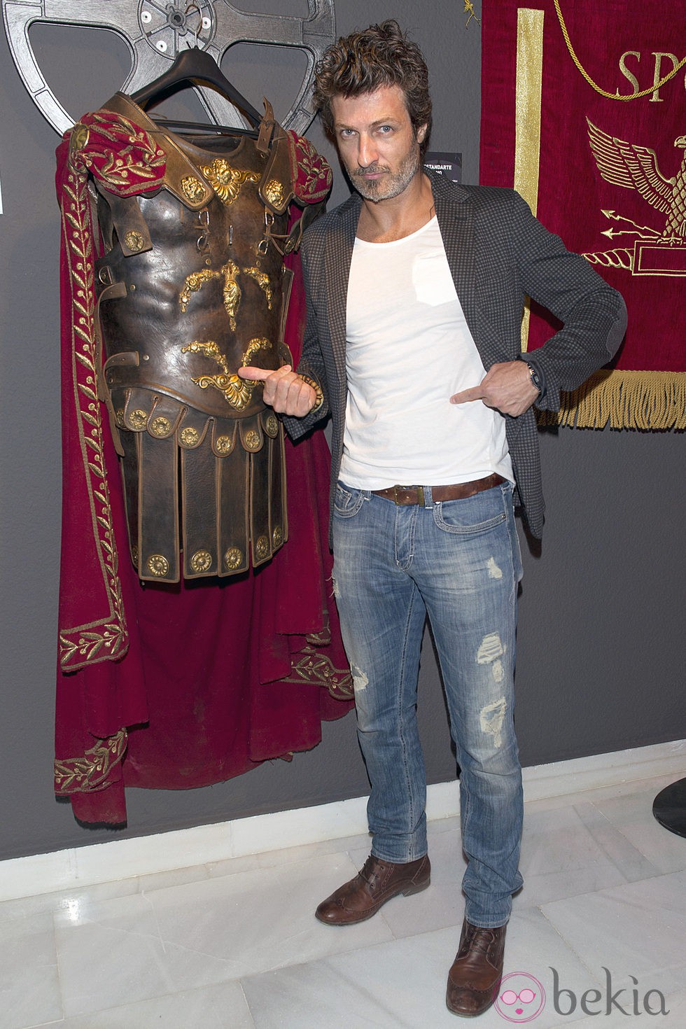 Jesús Olmedo en la presentación de 'Imperium' en el FesTVal de Vitoria 2012