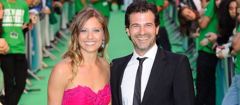 Michelle Jenner y Rodolfo Sancho en el estreno de 'Isabel' en el FesTVal de Vitoria 2012